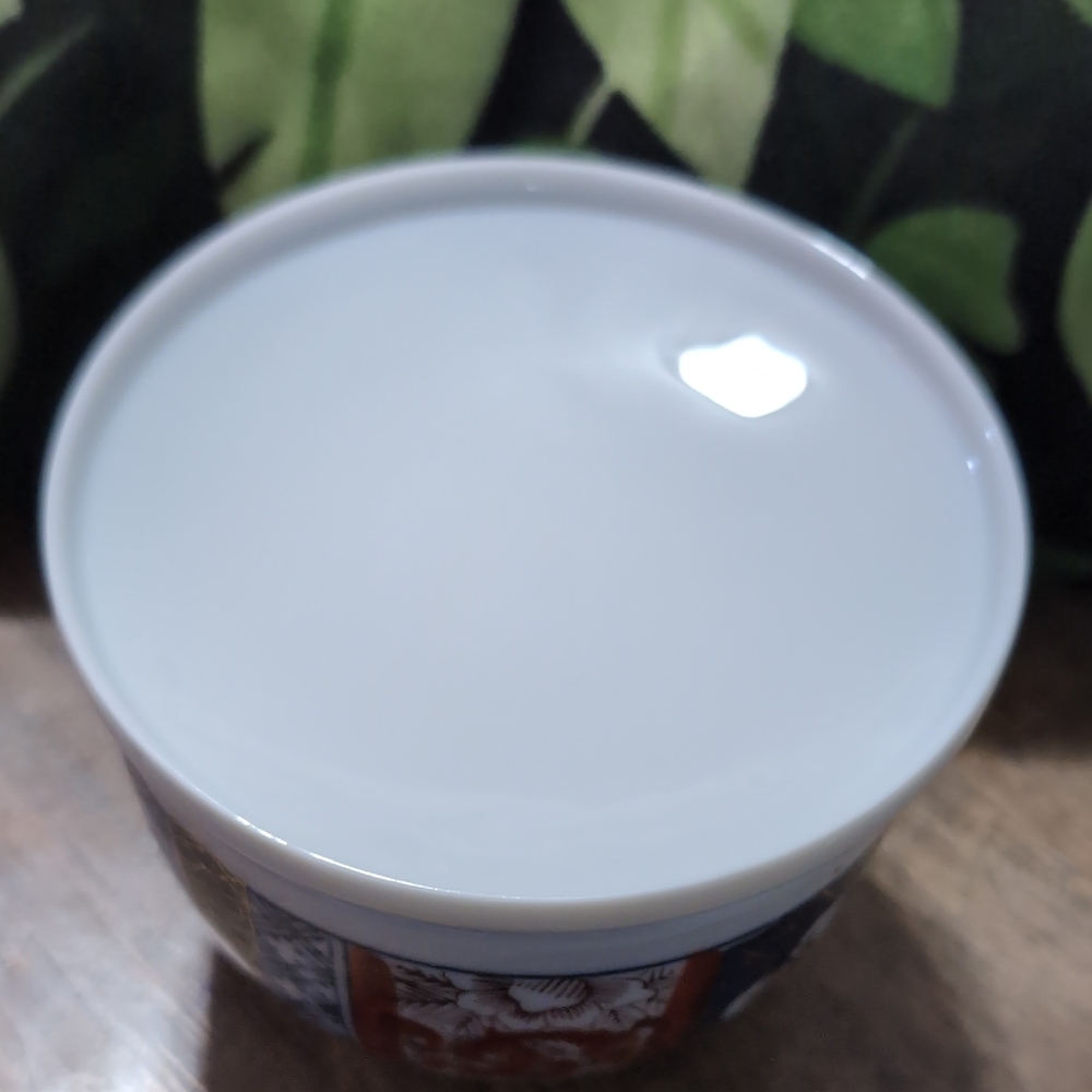 Antique Japanese Rice Bowl With Lid *BINJ - Picture 9 of 13